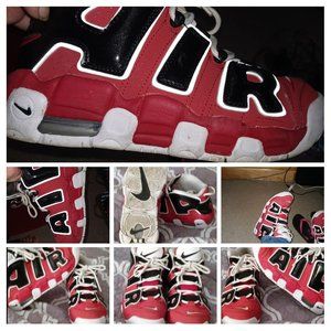 Rare Varsity Nike Air More Uptempos